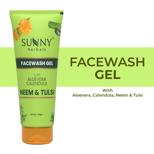Face Wash Gel (With Neem And Tulsi)-110gms