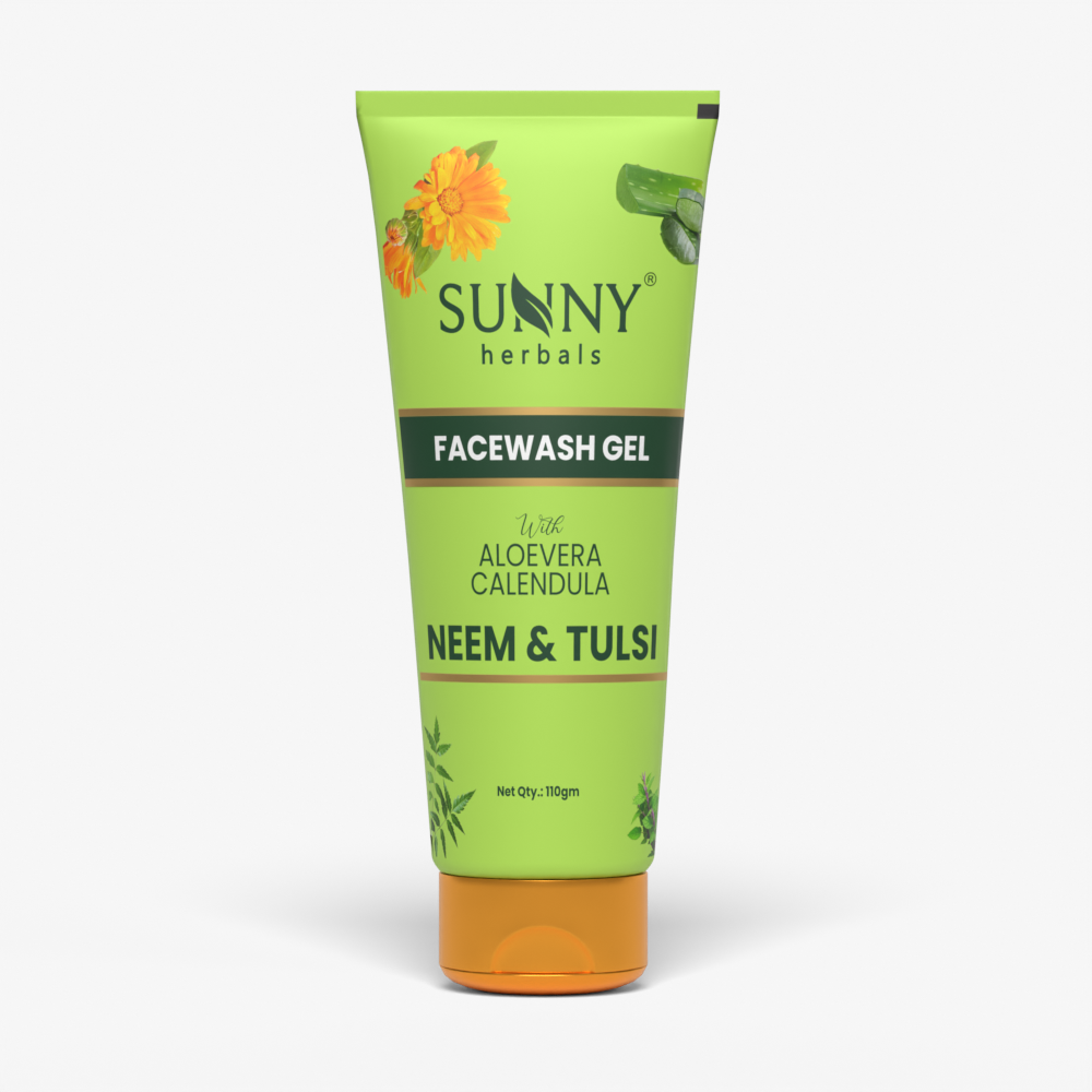 Face Wash Gel (With Neem And Tulsi) - 110 GM