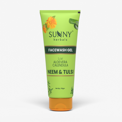 Face Wash Gel (With Neem And Tulsi) - 110 GM