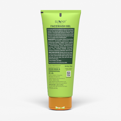 Face Wash Gel (With Neem And Tulsi) - 110 GM
