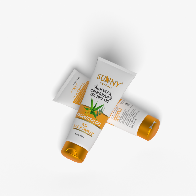 Face Wash Gel With Tea Tree Oil - 110gms