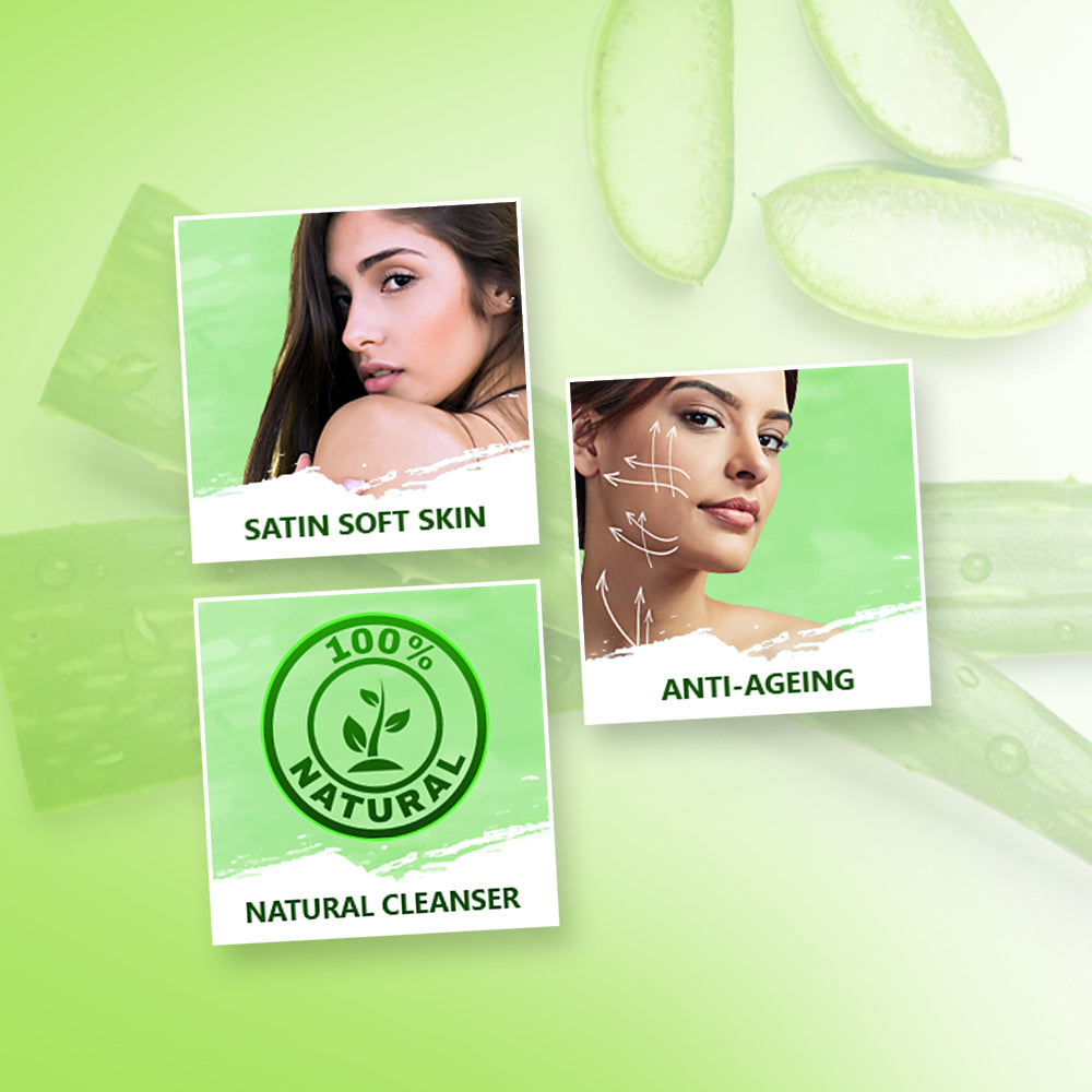 Aloevera+Calendula Bathing Bar - 75 Gms