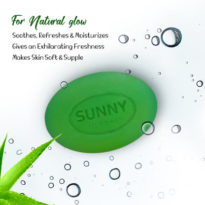 Aloevera+Calendula Bathing Bar - 75 Gms