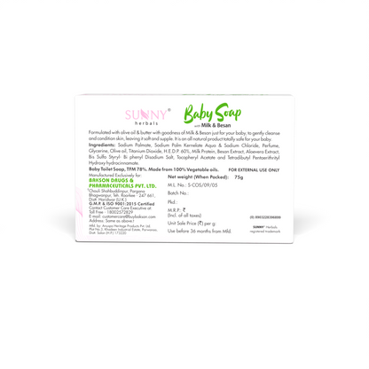 Baby Soap With Milk & Besan - 75g