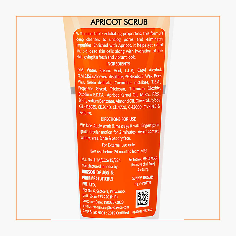 Apricot Scrub - 100 Gms