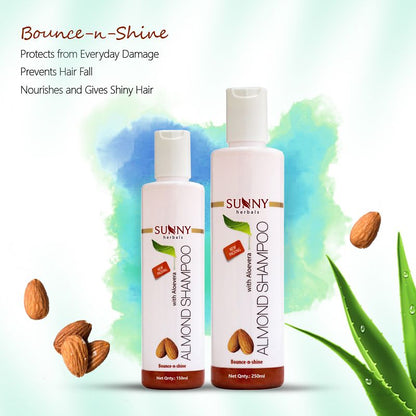 Almond Shampoo (With Aloevera)