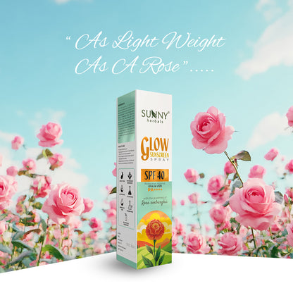 Glow Sunscreen Spray SPF 40 | 100 ML