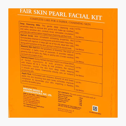Fair Skin Pearl Facial Kit 5 X 50 (Gm/Ml)