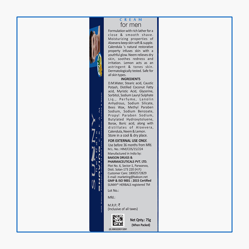 Shaving Cream 75 Gms