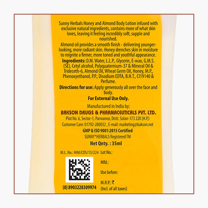 Honey & Almond Lotion