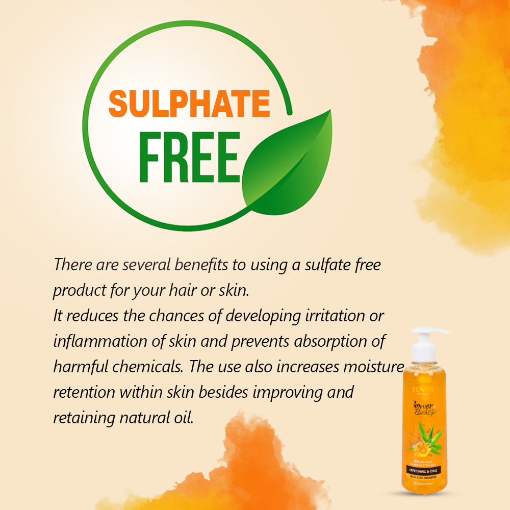 Sunny Herbals Shower & Bath Gel