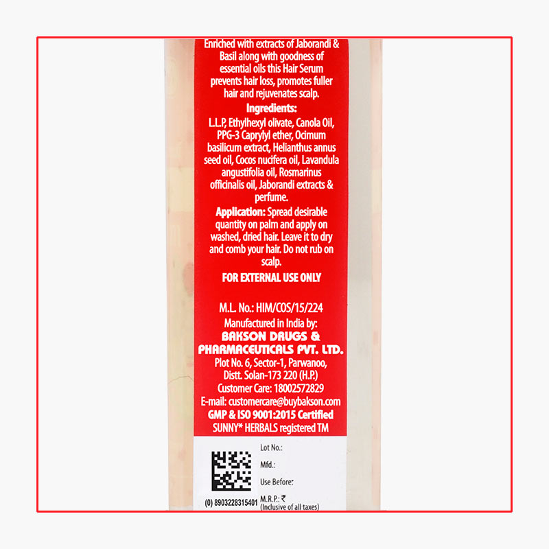 Jaborandi Hair Serum 100ml