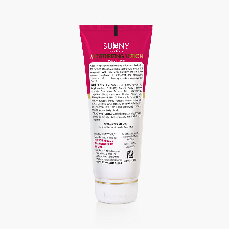 Moisturizing Lotion (With Aloevera & Rose)-100 Ml