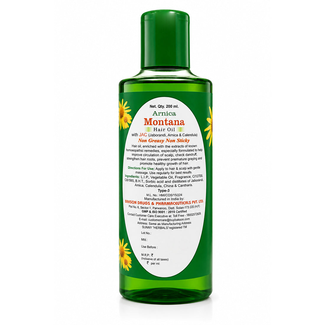 Arnica Montana Hair Oil (With Jac)