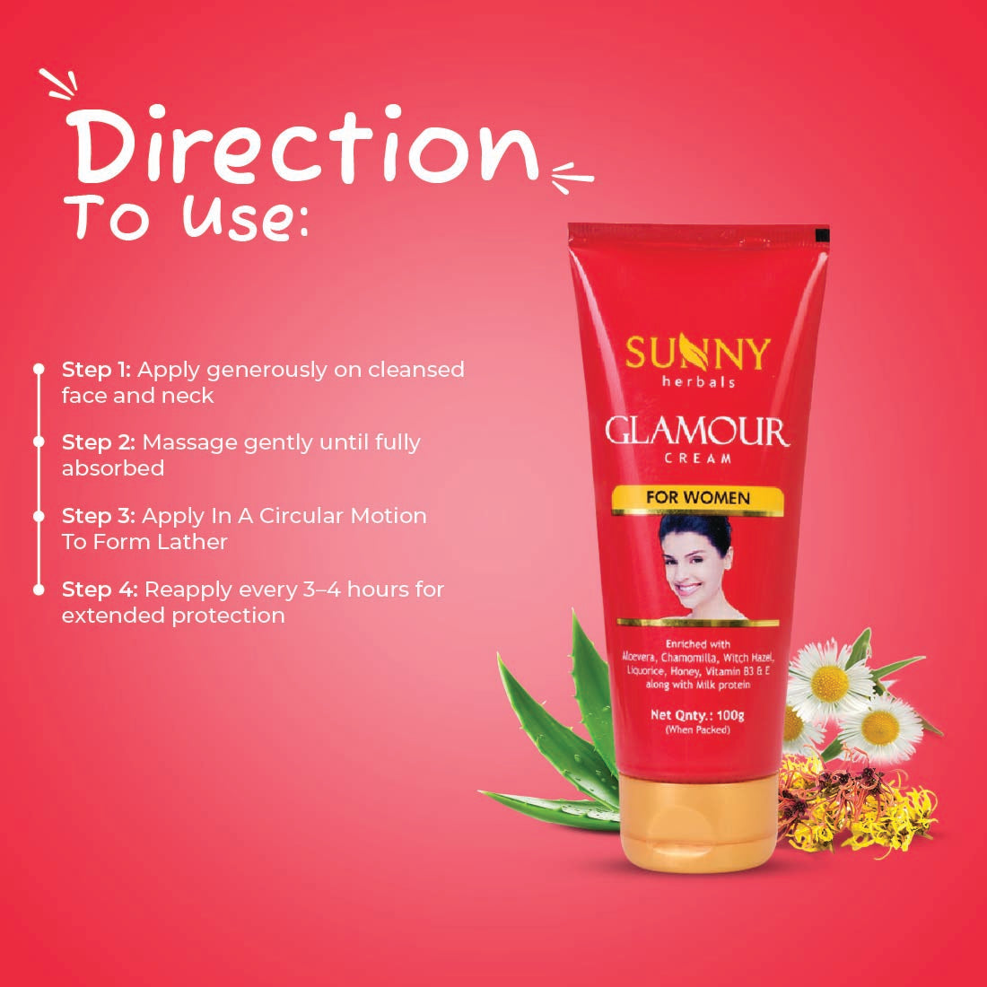 Glamour Cream (For Women) - 100gms