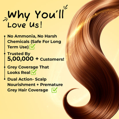 Sunny Herbals Hair Color with Henna, Amla, Shikakai and Bhringraj 20 Gm