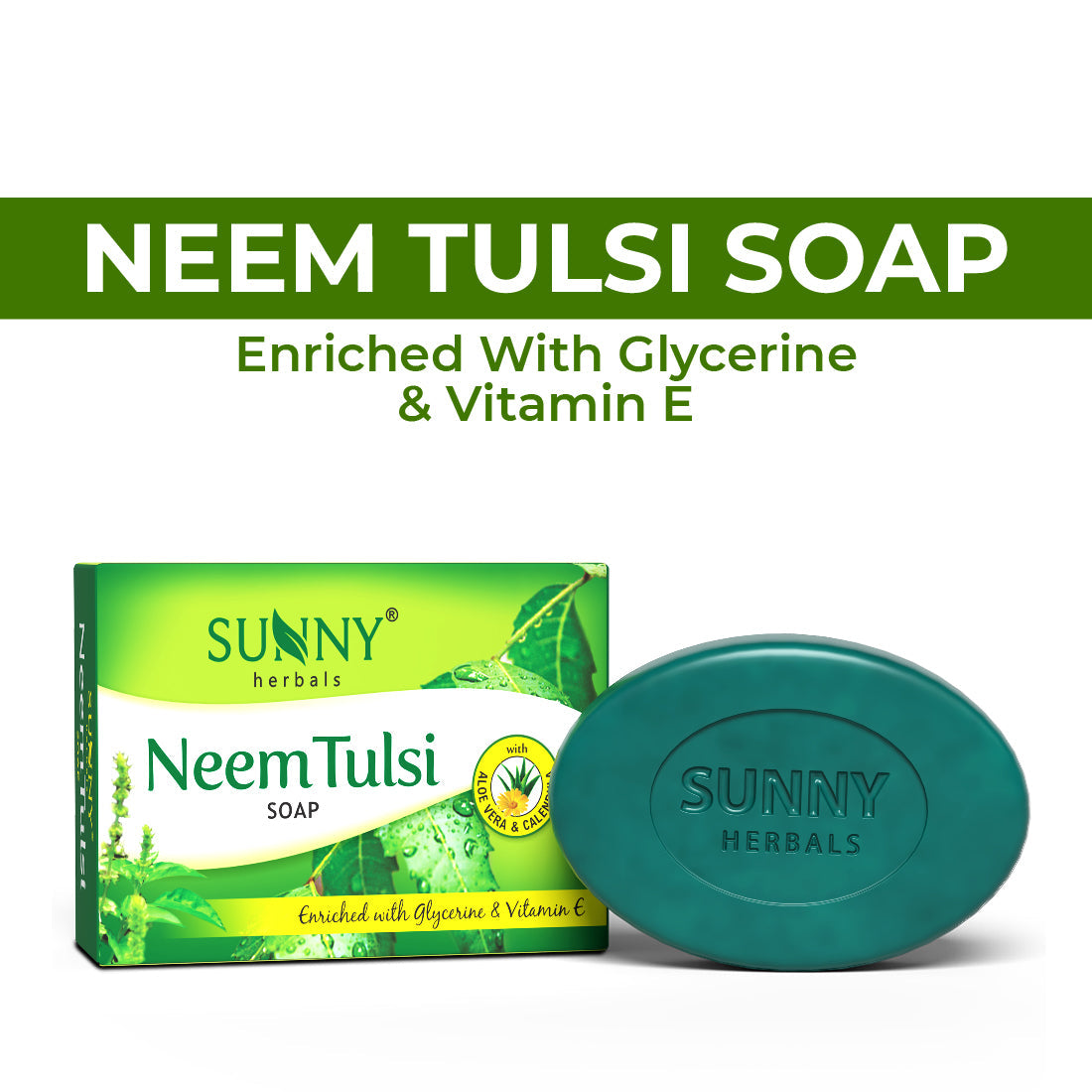 🎁 Neem Tulsi Soap-75gms (100% off)