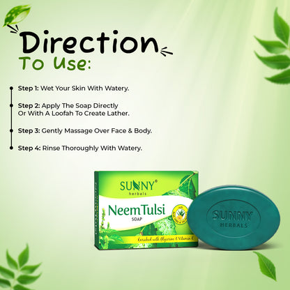Neem Tulsi Soap-75gms