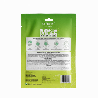 Matcha Miracle Sheet Mask