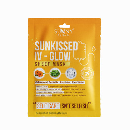 Sunkissed IV - Glow  Sheet Mask