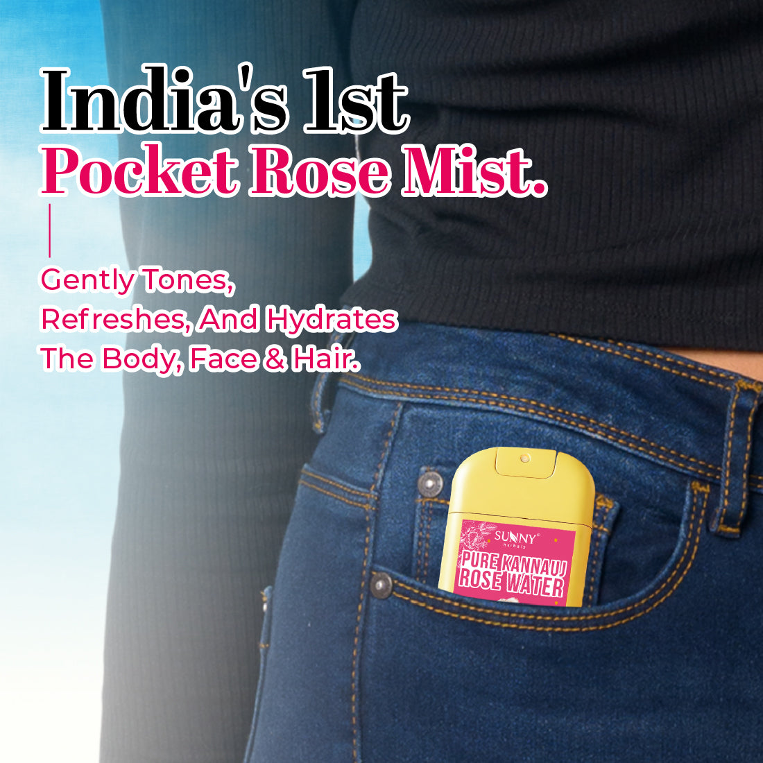 Pure Kannauj Rose Water- 25 ML