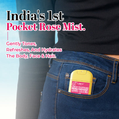 Pure Kannauj Rose Water- 25 ML