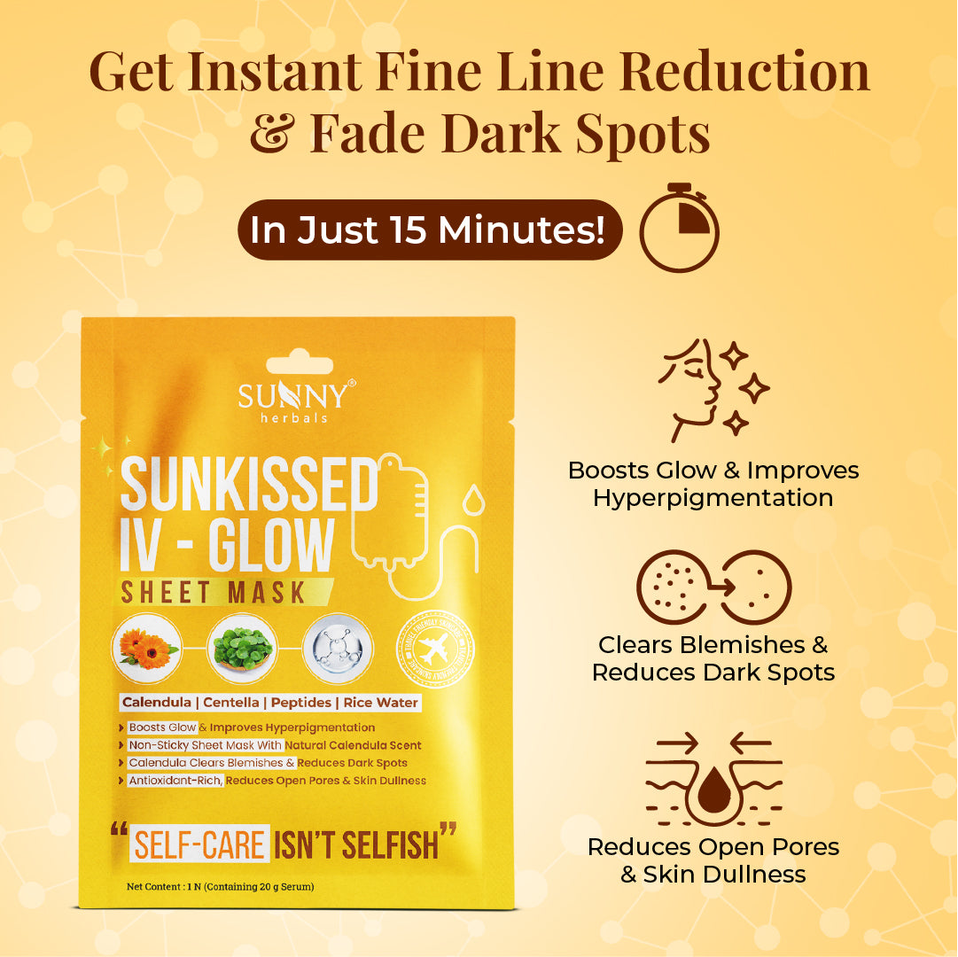 Sunkissed IV - Glow  Sheet Mask