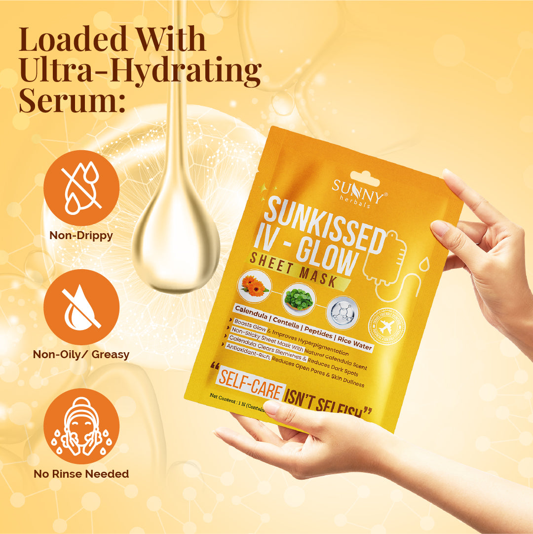 Sunkissed IV - Glow  Sheet Mask