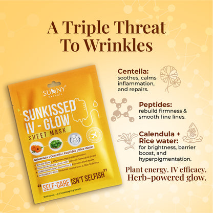 Sunkissed IV - Glow  Sheet Mask