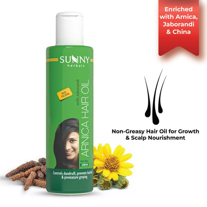 Arnica Hair Oil (With Jaborandi)