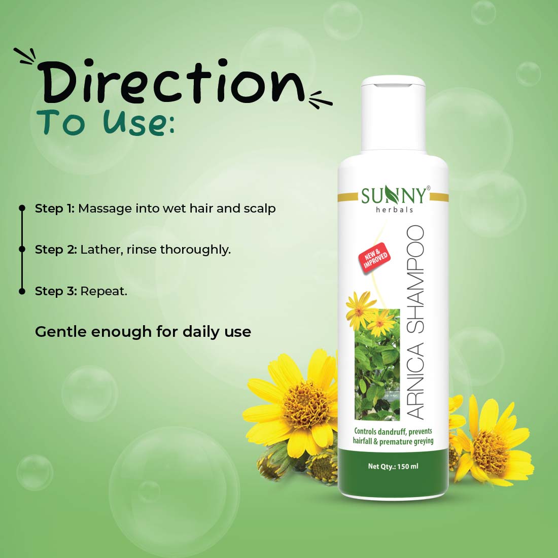 Sunny Arnica Shampoo