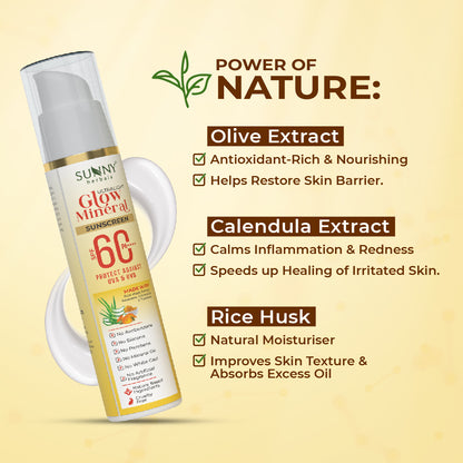 Ultralight Glow Mineral SPF 60 Sunscreen 45 ML