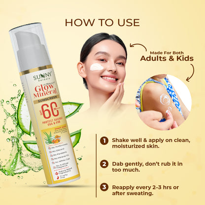 Ultralight Glow Mineral SPF 60 Sunscreen 45 ML