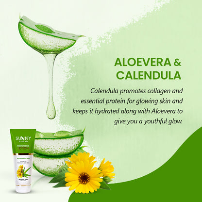 Moisturizing Lotion (With Aloevera & Calendula)-100 Ml