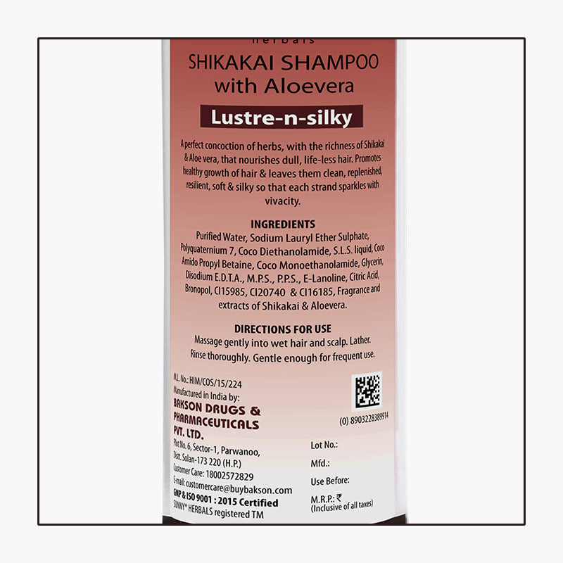 Shikakai Shampoo (With Aloevera)
