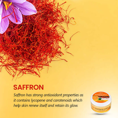 Saffron Gold Facial Cream - 100 Gm
