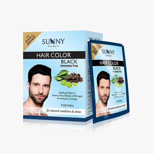 Hair Color Black - Men