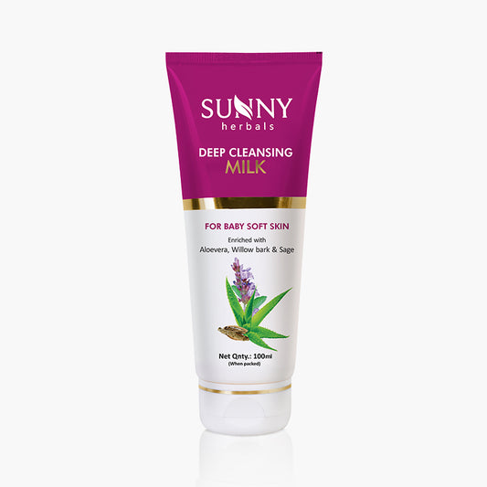 Deep Cleansing Milk (With Aloevera)-100 Ml