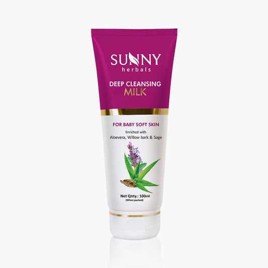 🎁 Deep Cleansing Milk (With Aloevera)-100 Ml (100% off)