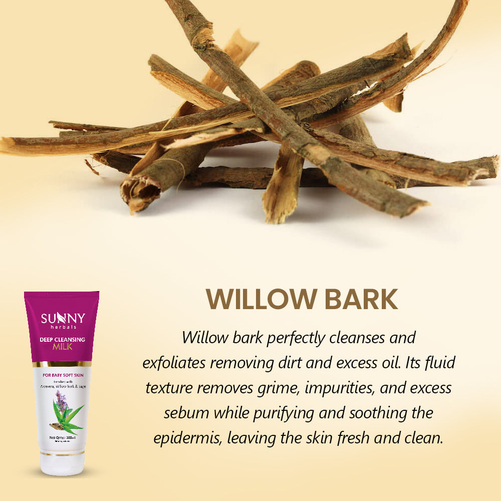 Deep Cleansing Milk (With Aloevera)-100 Ml