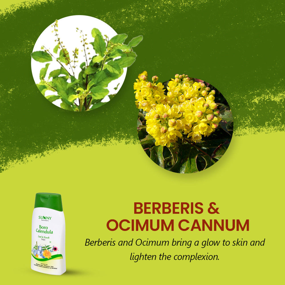 Boro Calendula Talcum Powder - 100 Gms