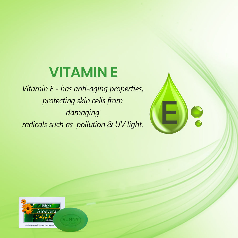 Aloevera+Calendula Bathing Bar - 75 Gms
