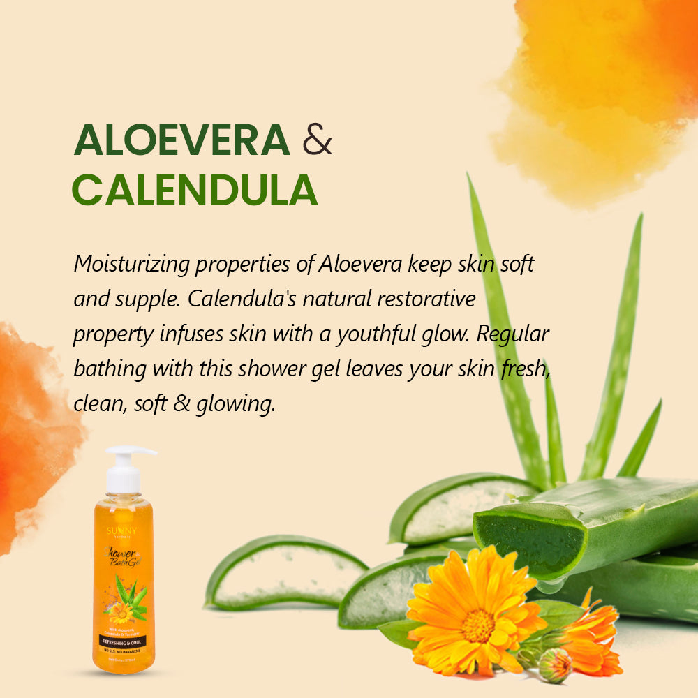 Sunny Herbals Shower & Bath Gel