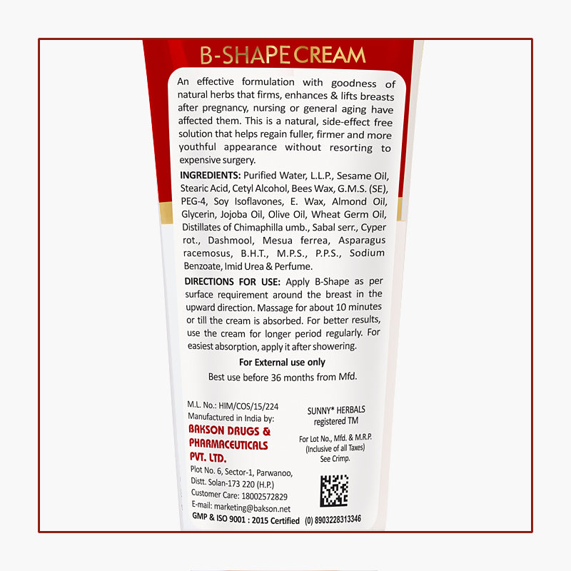 B-Shape Cream-100 Gms