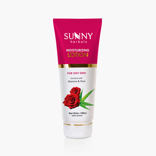 Moisturizing Lotion (With Aloevera & Rose)-100 Ml