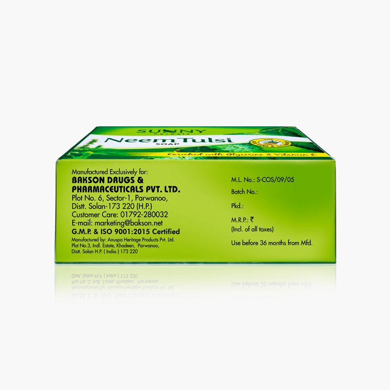 Akne Aid, Derm Aid, Neem Tulsi, Turmeric And Aloevera Calendula Bathing Soaps (5x75g)