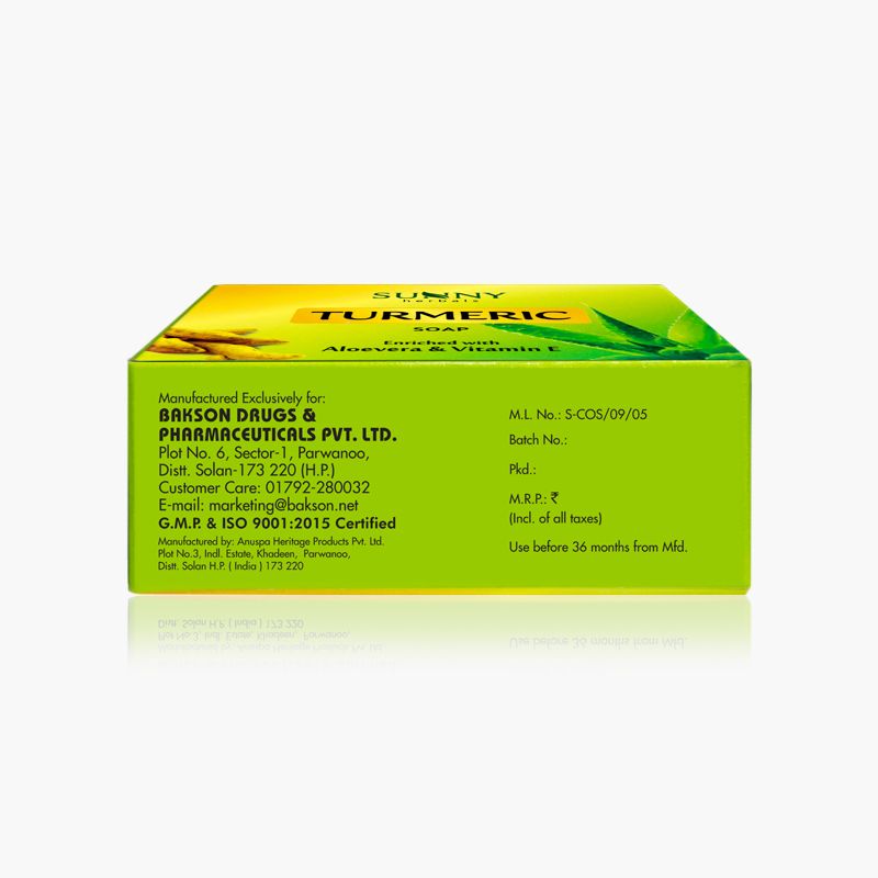 Akne Aid, Derm Aid, Neem Tulsi, Turmeric And Aloevera Calendula Bathing Soaps (5x75g)