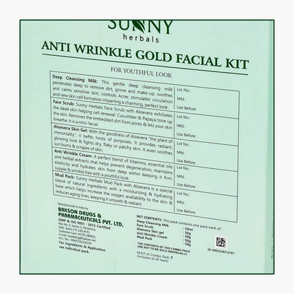 Anti Wrinkle Facial Kit 5 x 50 (gm/ml)