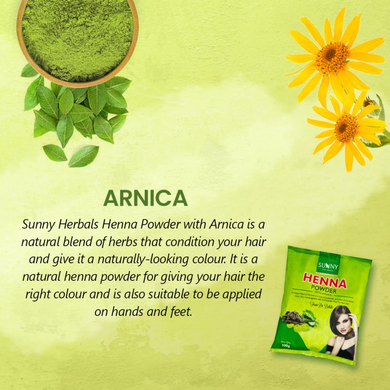 Henna Powder (With Arnica)