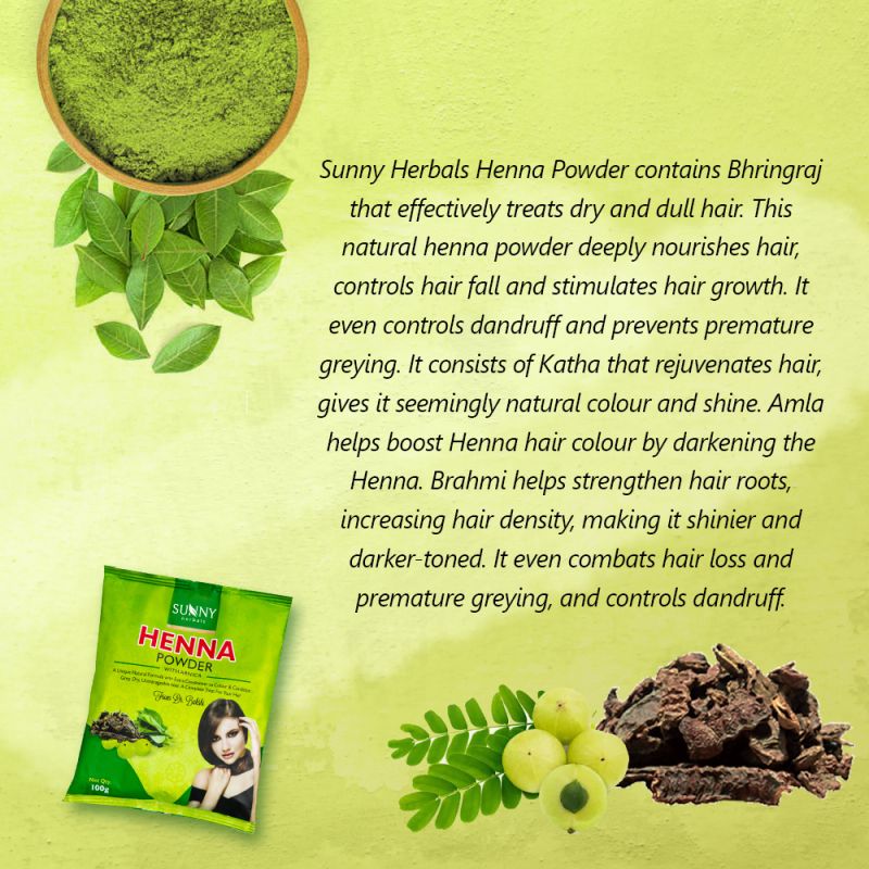 Henna Powder (With Arnica)